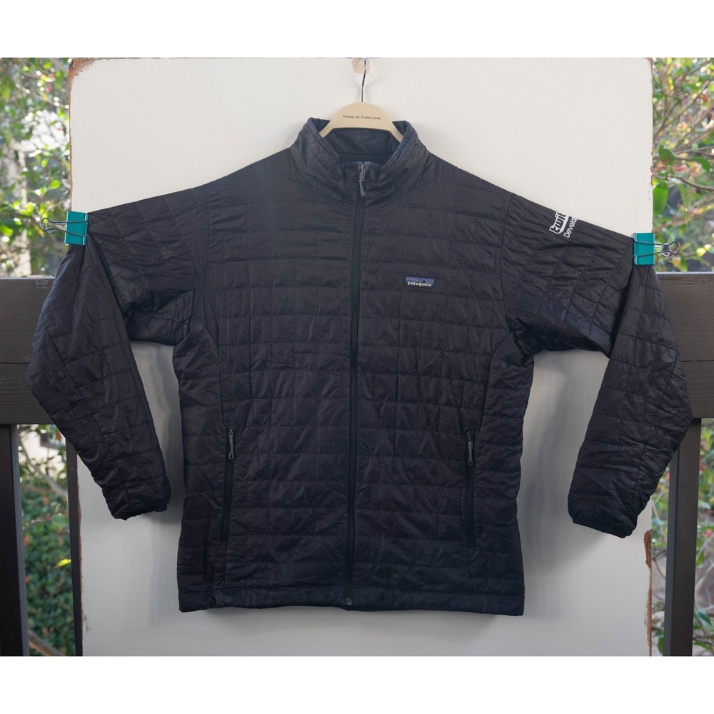 Patagonia Twitch Developers Quilted Nano Puffer Jacket 84212 Black Men's Size L